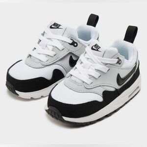 NIKE Air Max 1 EasyOn BLACK WHITE SZ 7C NEW IN BOX